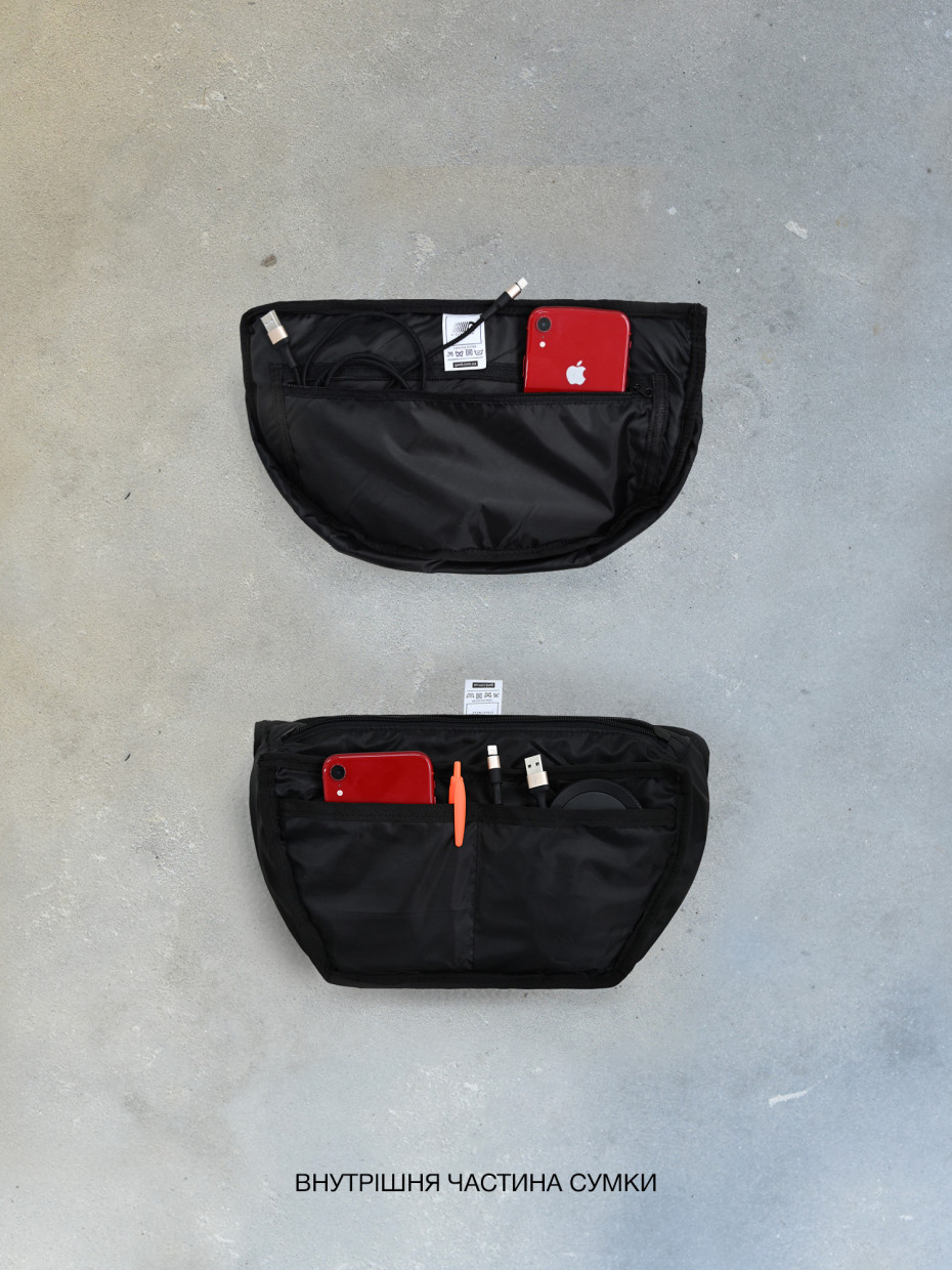 Сумка LONG | black/orange 2/22