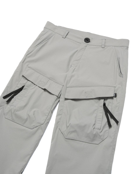 Штани ZIP FRONT POCKET | сірий 2/25 фото 2