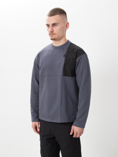Лонгслив WITH CHEST POCKET | графит 1/26 фото 3