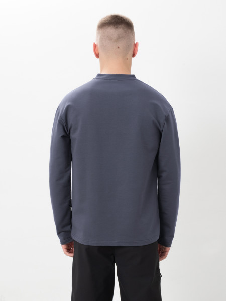 Лонгслив WITH CHEST POCKET | графит 1/26 фото 4