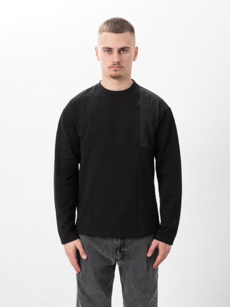 Лонгслив WITH CHEST POCKET | черный 1/26 фото 2