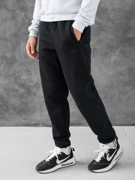 Спортивні штани SHIRR fleece I чорний 4/21 фото 3