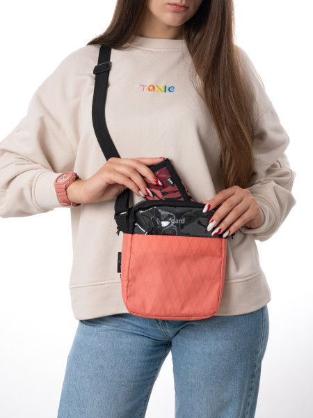 MESSENGER MINI-4 CORDURA X-PAC | кораловий 4/23 фото 4