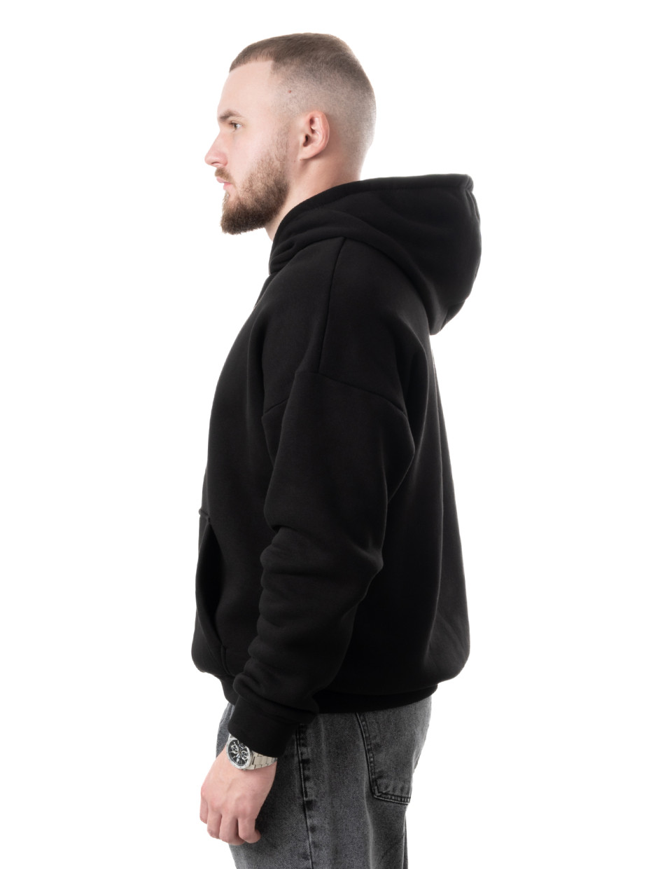 [gb] Худи oversize fleece wild west [gb]І черный 4/24