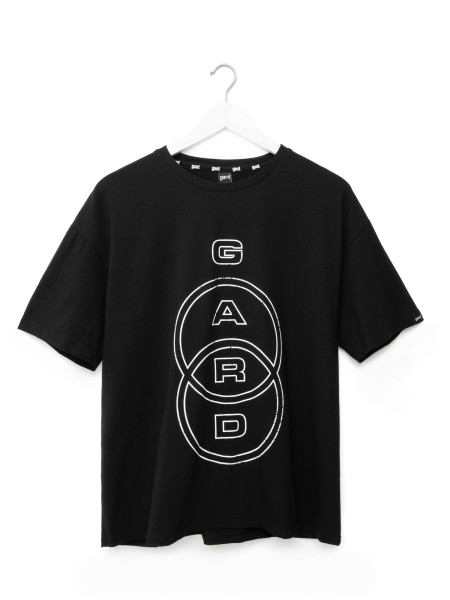 Футболка oversize GARD VENN | чорний 2/25
