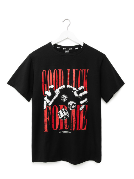 Футболка GOOD LUCK [gb] | чорний 2/25