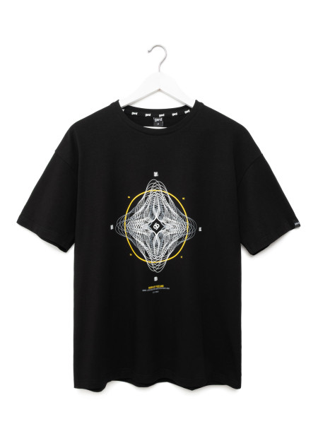 Футболка oversize AURA OF FEELING [gb] | чорний 2/25