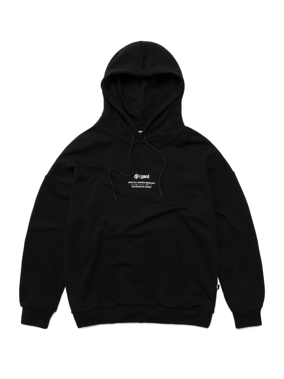 Худі OVERSIZE digital terrain І чорний 1/26