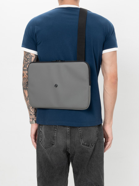 Чохол для ноутбука (SFA) LEADER BAG+FS | екошкіра сірий 2/26 фото 4