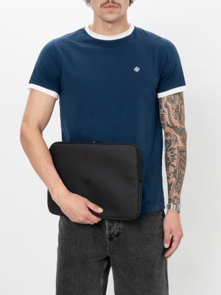 Чохол для ноутбука (SFA) LEADER BAG+FS | екошкіра чорний 2/26 фото 3