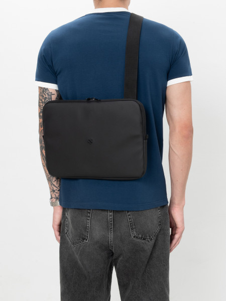 Чохол для ноутбука (SFA) LEADER BAG+FS | екошкіра чорний 2/26 фото 4