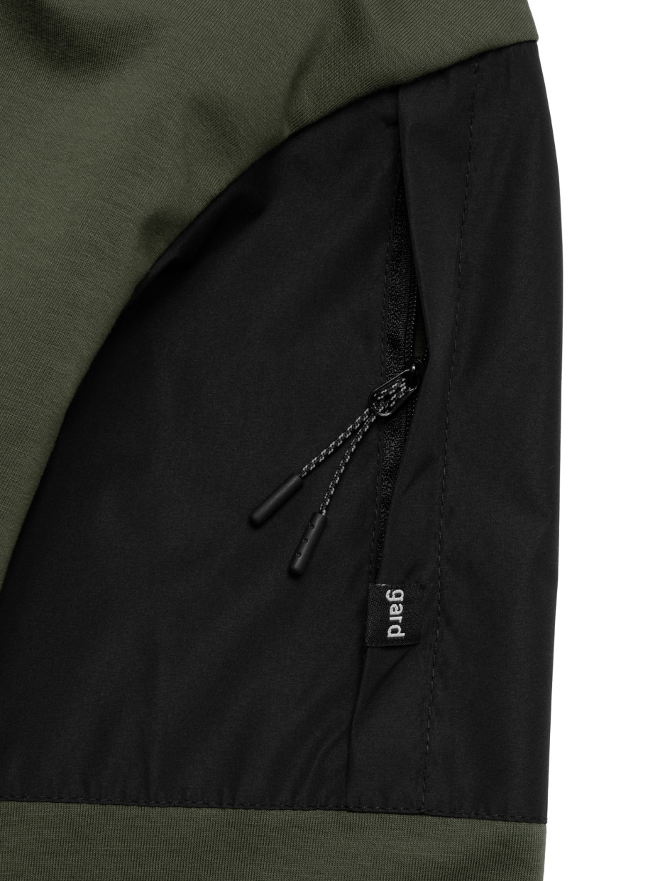Лонгслив WITH SLEEVE POCKET | хаки 1/26