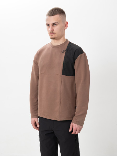 Лонгслів WITH CHEST POCKET | какао 1/26 фото 3