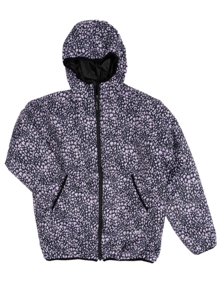 Куртка женская OVERSIZE DEMI JACKET | lilac leopard 2/24