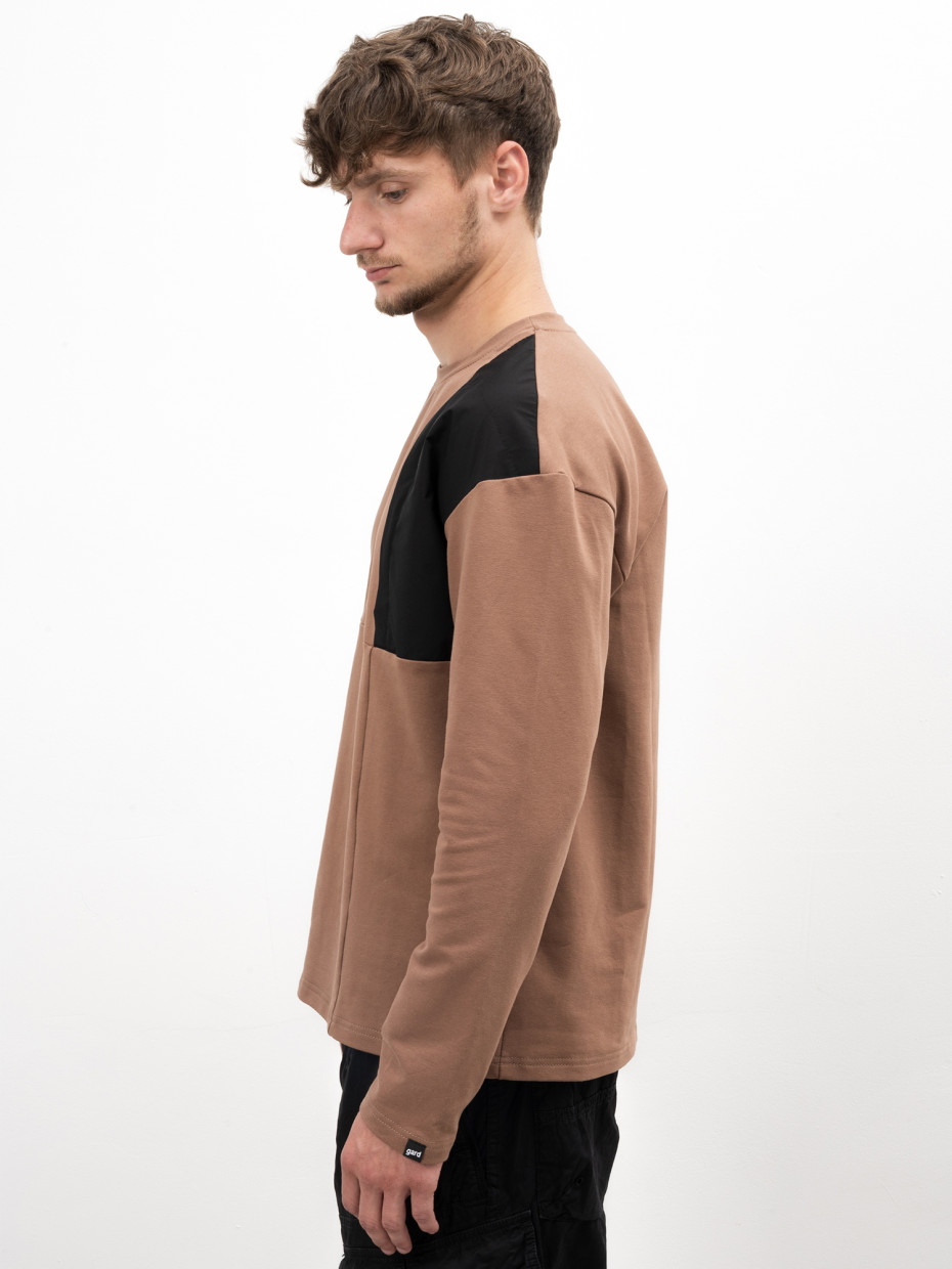 Лонгслив WITH CHEST POCKET | капучино 2/24