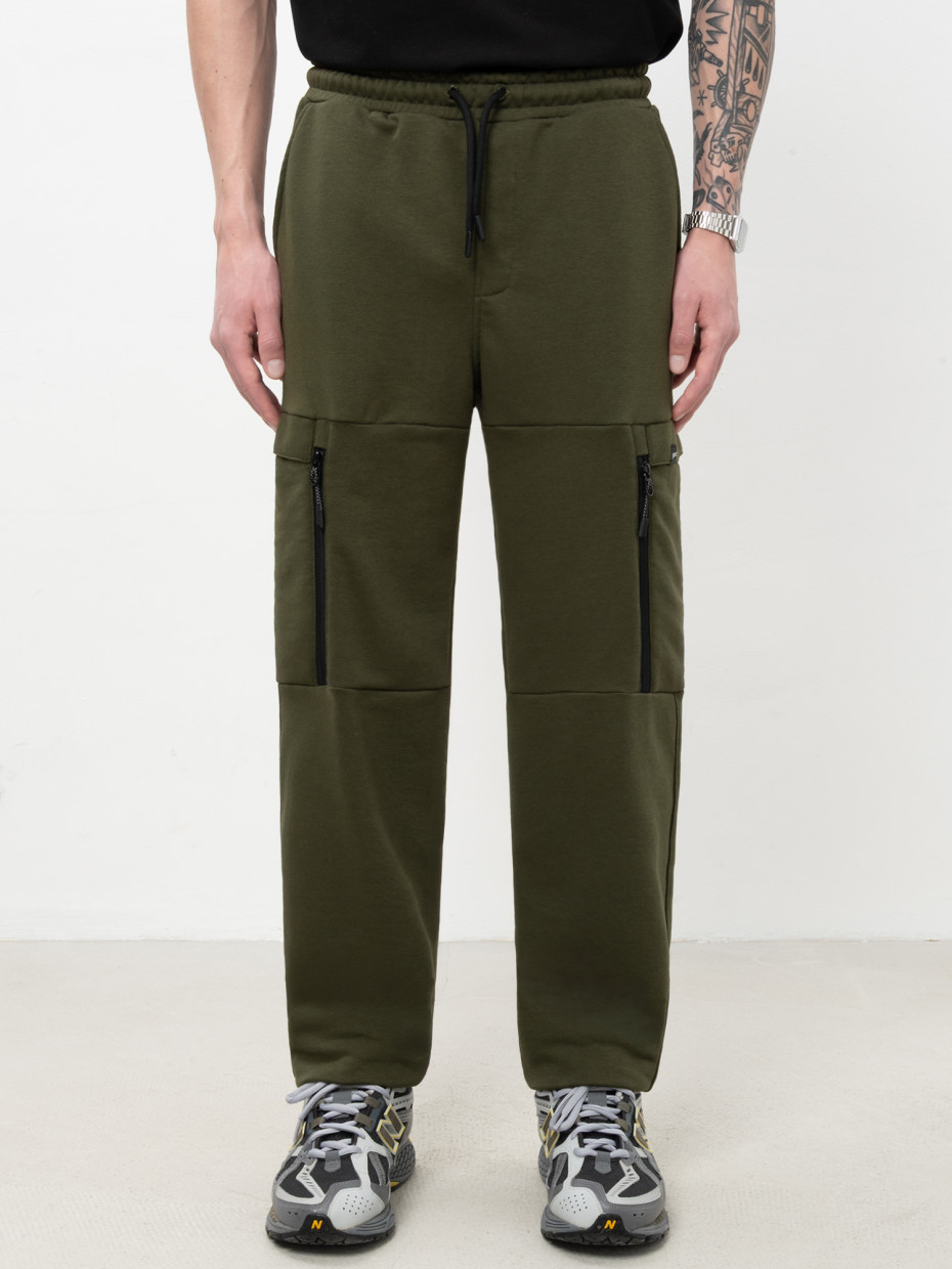Штани CARGO STONE ZIPPER I хакі1/26
