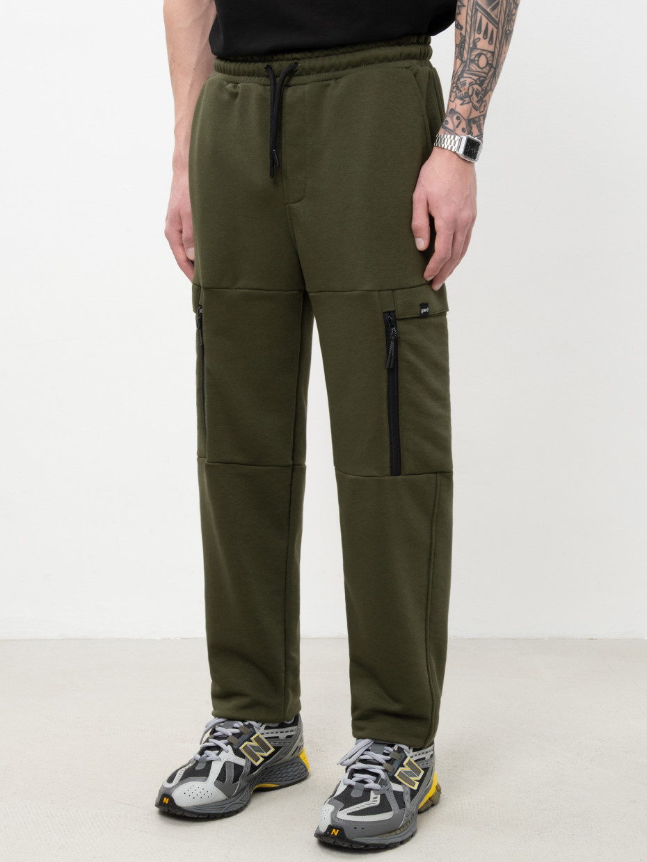 Штани CARGO STONE ZIPPER I хакі1/26