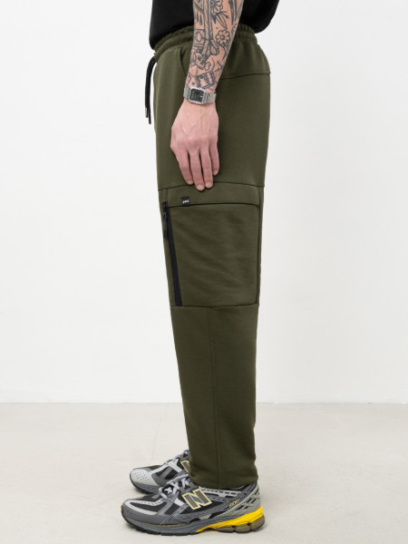 Штани CARGO STONE ZIPPER I хакі1/26 фото 4