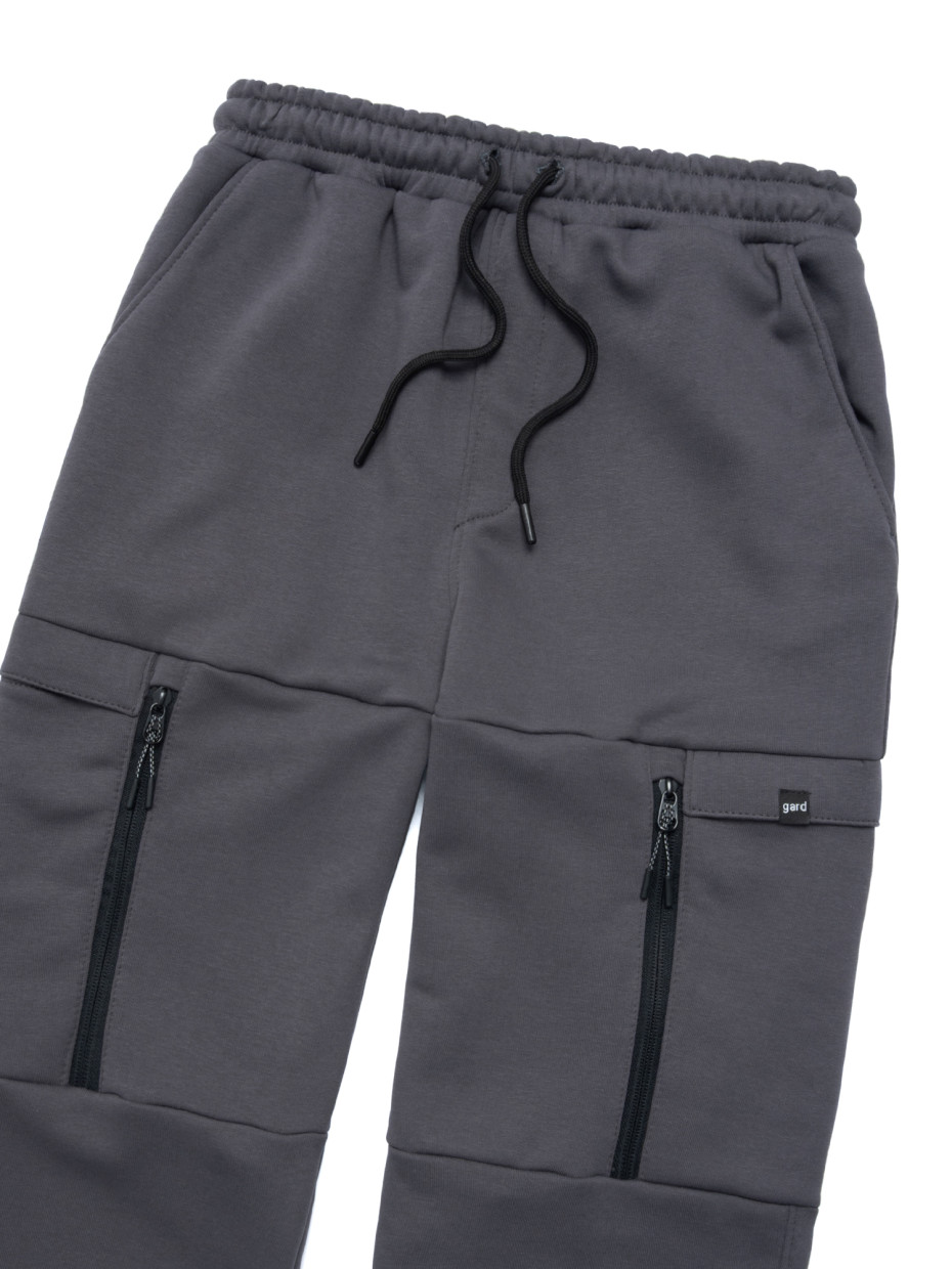 Штани CARGO STONE ZIPPER I темно-сірий 1/26