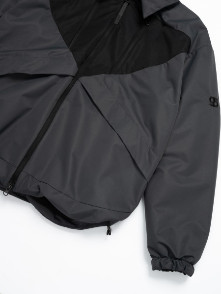 Куртка демісезонна COACH JACKET [gb] | темно-сірий 3/24 фото 3