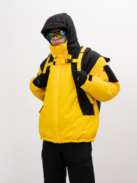 Зимова куртка APEX JACKET | жовтий-чорний 4/23 фото 4