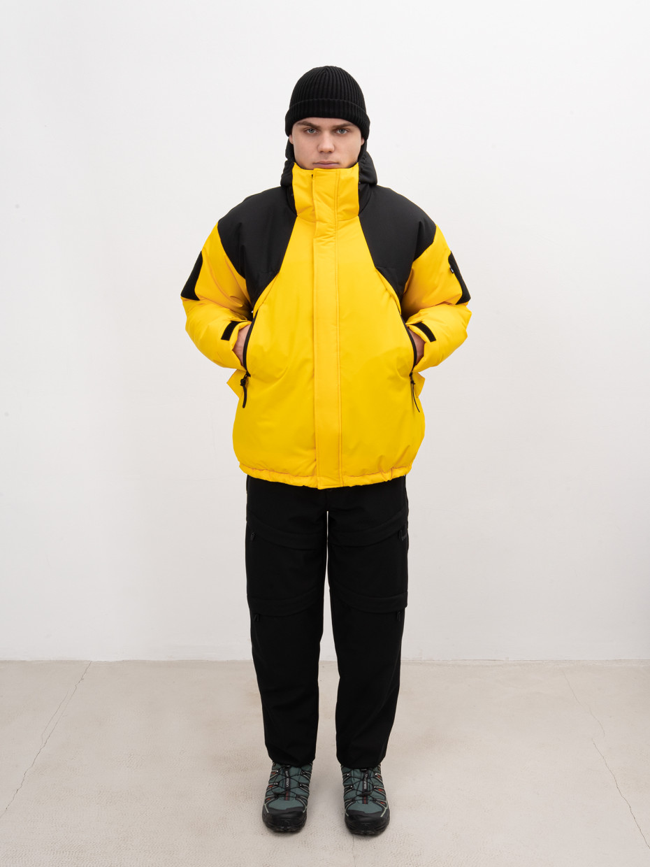 Зимова куртка APEX JACKET | жовтий-чорний 4/23