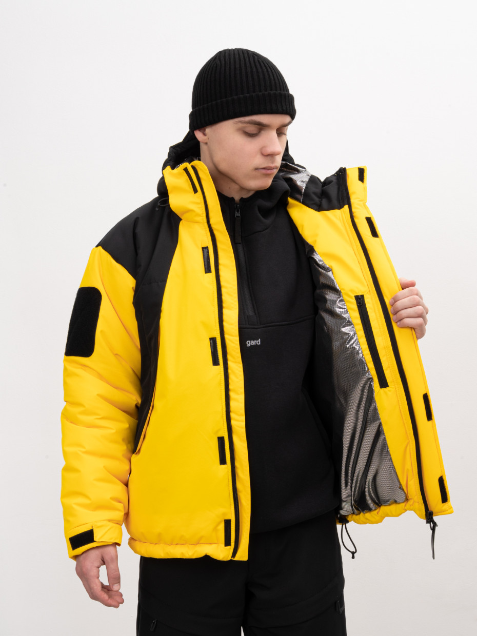 Зимова куртка APEX JACKET | жовтий-чорний 4/23