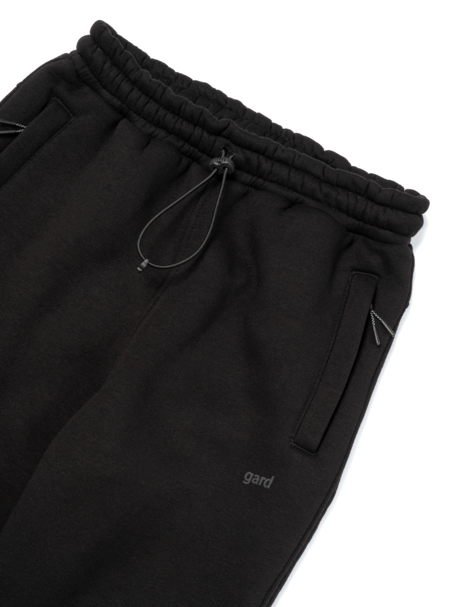 Спортивні штани SHIRR fleece I чорний 4/21