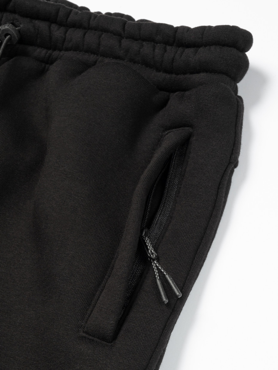 Спортивні штани SHIRR fleece I чорний 4/21