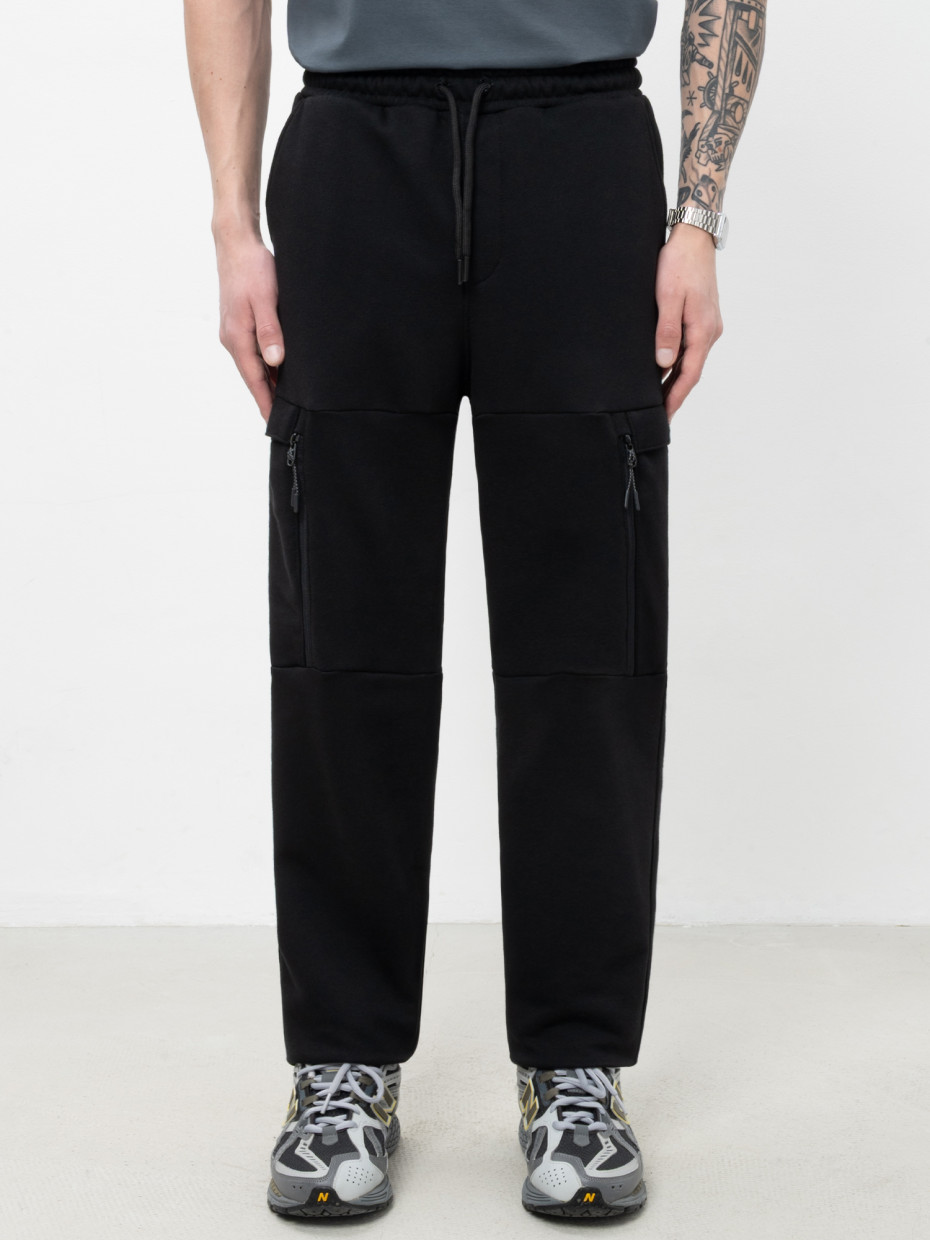 Штани CARGO STONE ZIPPER I чорний 1/26