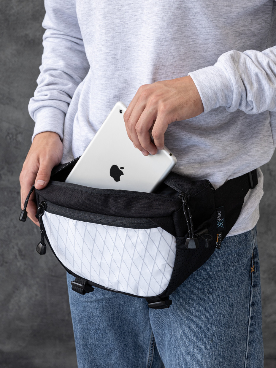 Сумка LONG | CORDURA чорний/X-PAC білий 3/23