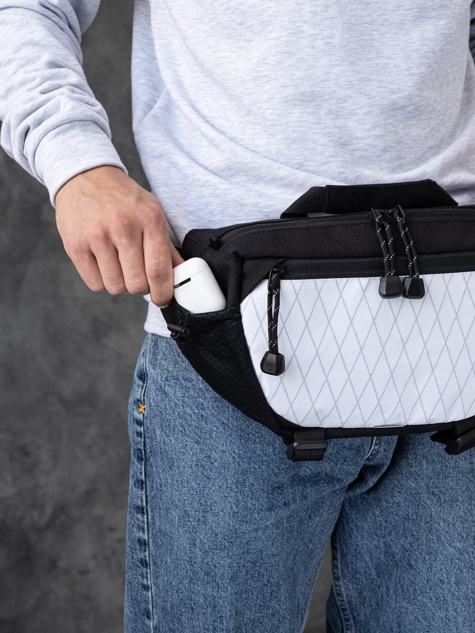 Сумка LONG | CORDURA чорний/X-PAC білий 3/23