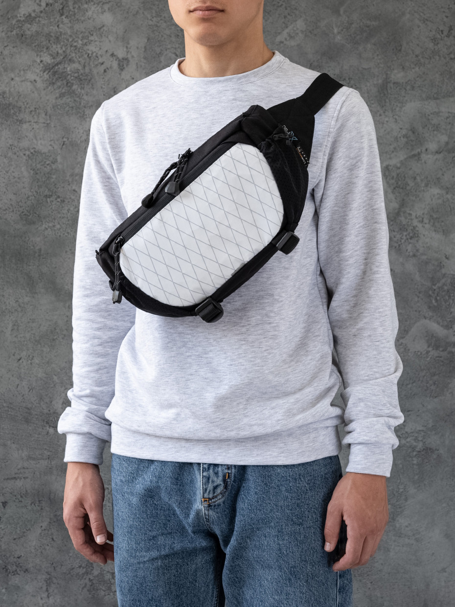 Сумка LONG | CORDURA чорний/X-PAC білий 3/23
