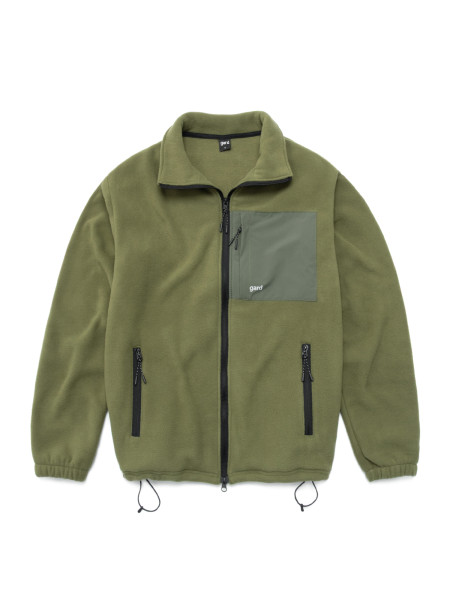 Кофта FLEECE ONE POCKET І хакі - сіро-зелений 4/25