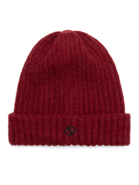 Шапка beanie [ gb ] | бордовий 4/25