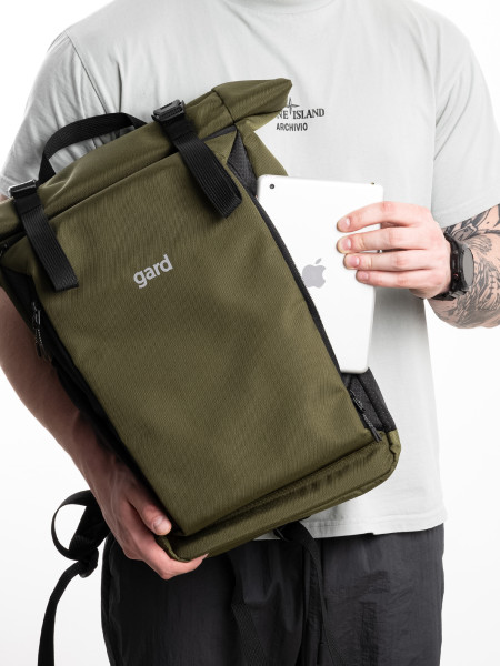 Рюкзак BROOKLYN ROLLTOP | хакі 2/24 фото 3