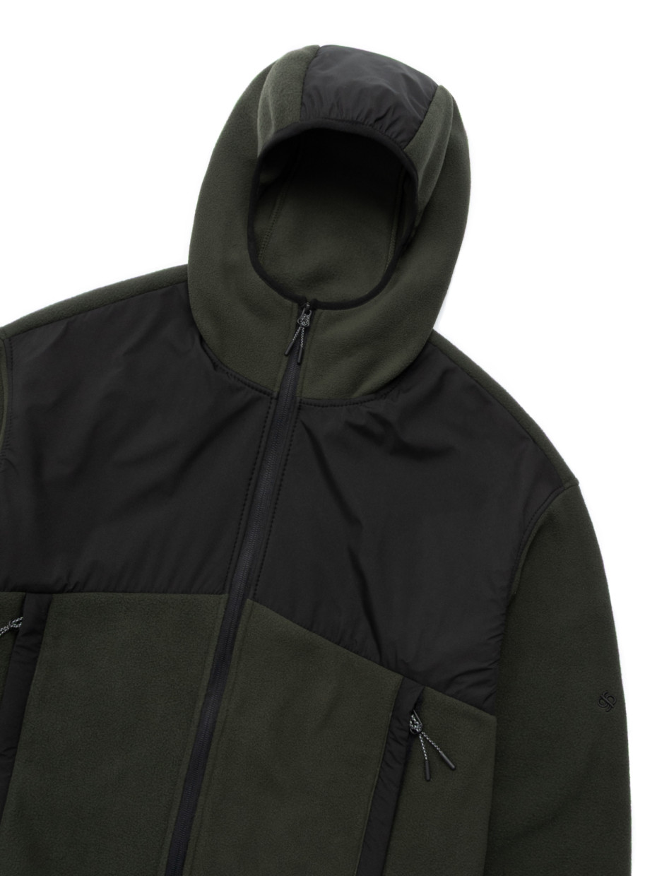 Худи FLEECE ROAD І темный хаки - черный 1/26