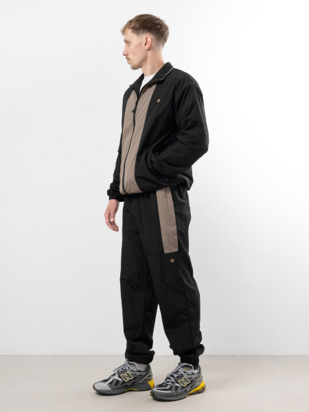 Спортивний костюм VERTICAL TRACK SUIT | чорний - темний коричневий 2/25 фото 3
