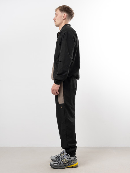 Спортивний костюм VERTICAL TRACK SUIT | чорний - темний коричневий 2/25 фото 4
