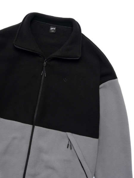 Кофта FLEECE DARK MIDDLE І світло-сірий - чорний 4/25 фото 5