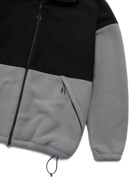 Кофта FLEECE DARK MIDDLE І світло-сірий - чорний 4/25 фото 6