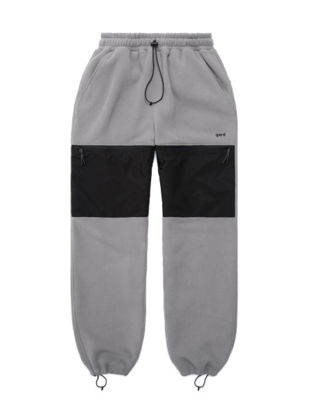 Спортивні штани MICROFLEECE RUT І світло-сірий - чорний 4/25