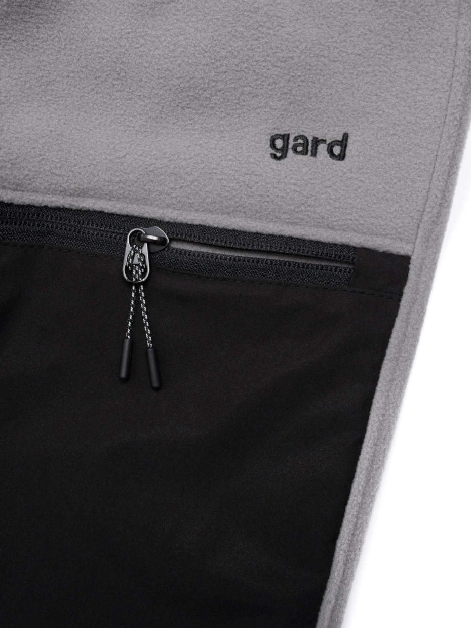 Спортивні штани MICROFLEECE RUT І світло-сірий - чорний 4/25