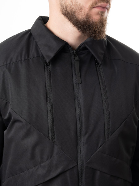 Куртка демісезонна COACH JACKET [gb] | чорний 3/24 фото 6