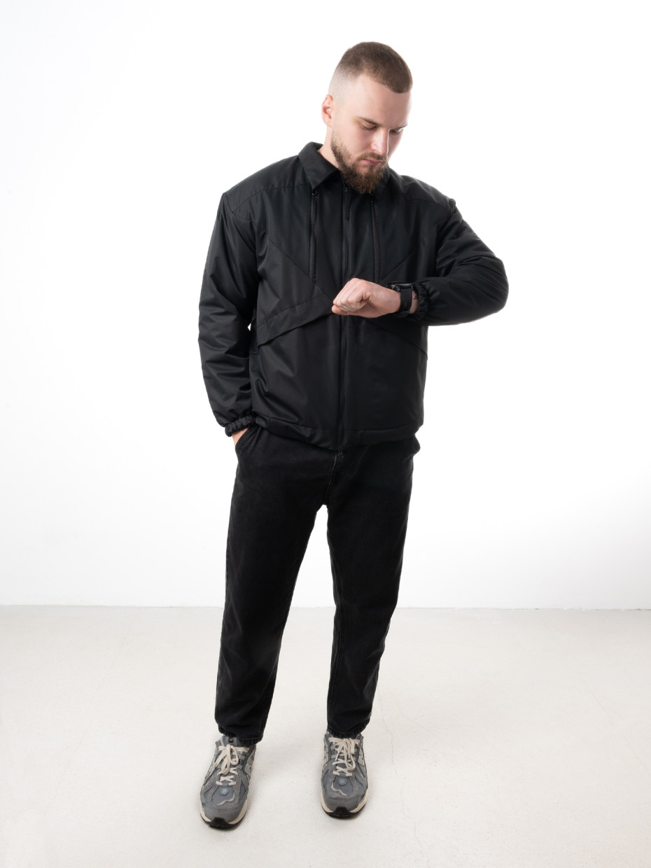 Куртка демісезонна COACH JACKET [gb] | чорний 3/24