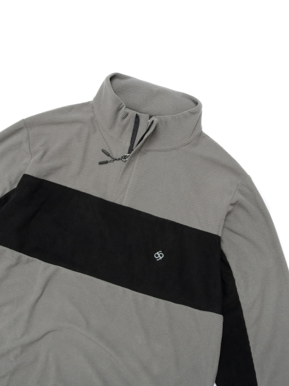 Кофта FLEECE NORD І светло-серый - черный 2/26