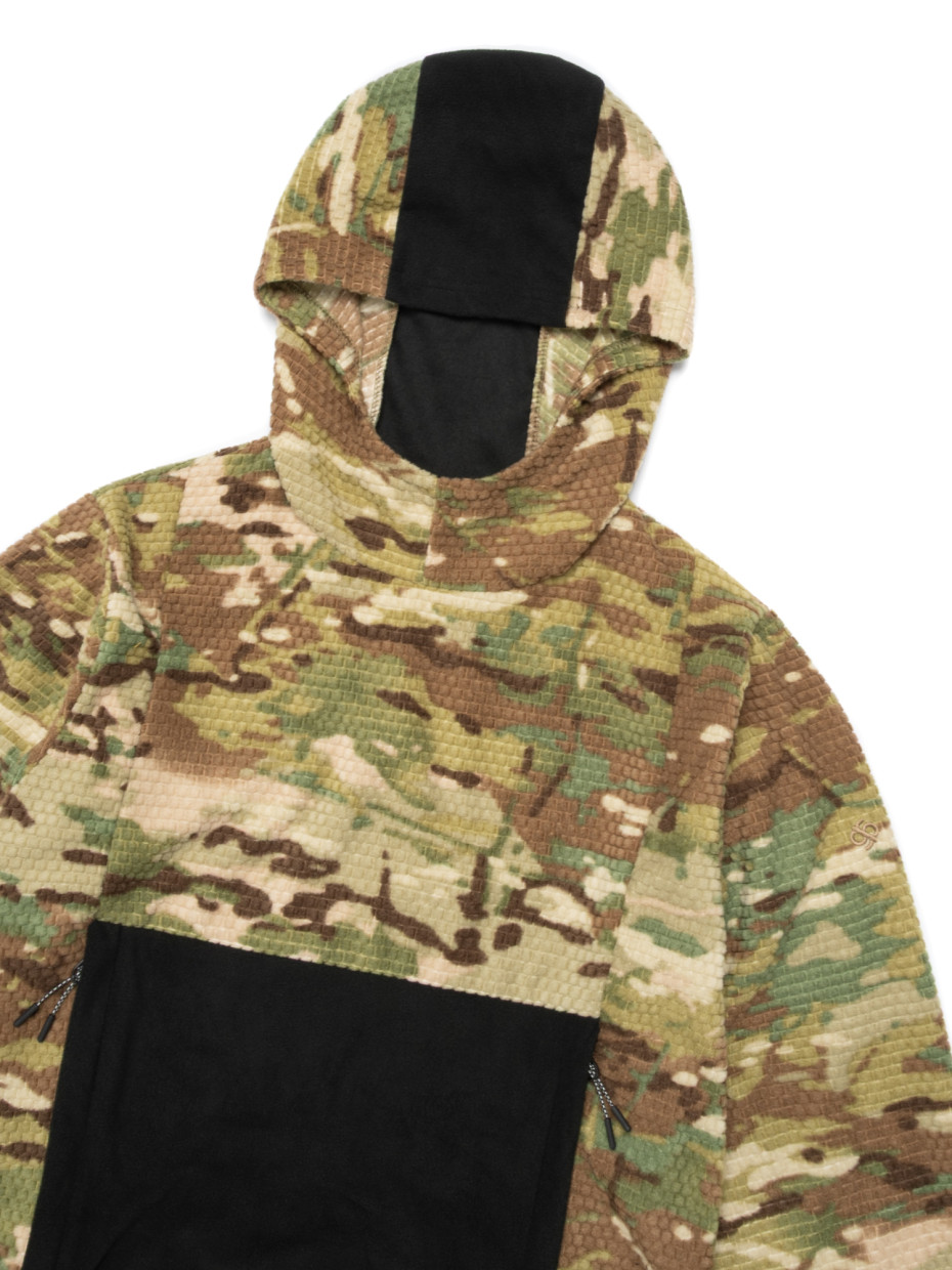 Худі FLEECE SEGENT І камуфляж - чорний 2/26
