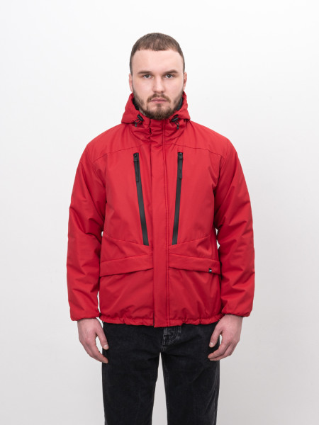 Демісезонна курточка ASCET JACKET | бордовий 1/24 фото 2