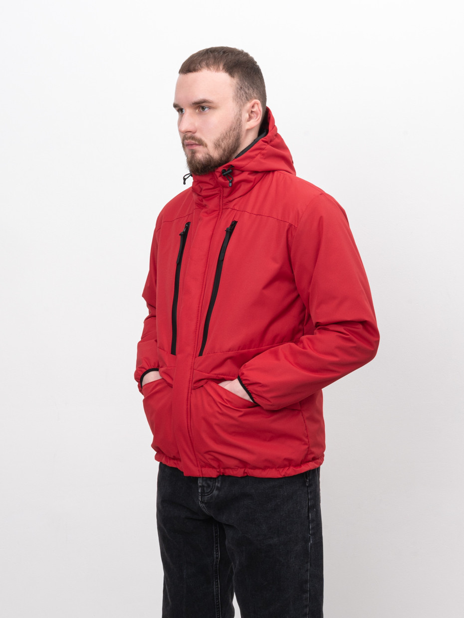 Демісезонна курточка ASCET JACKET | бордовий 1/24