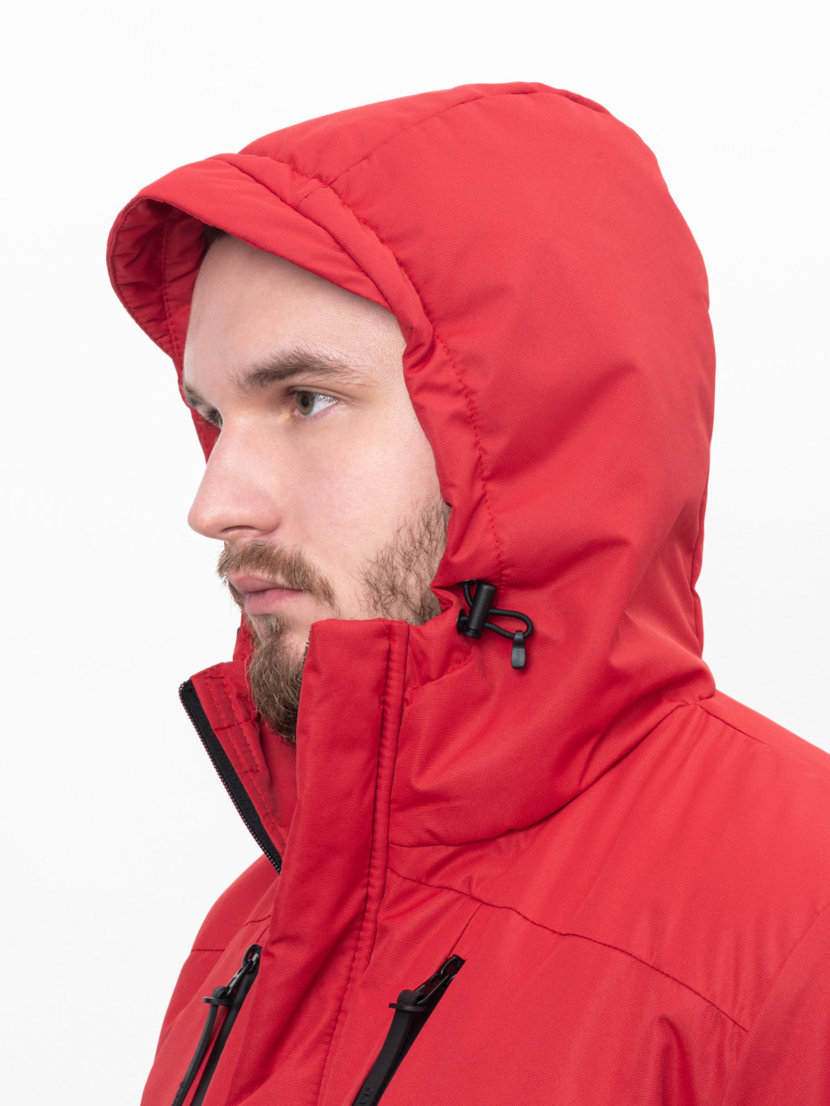Демісезонна курточка ASCET JACKET | бордовий 1/24